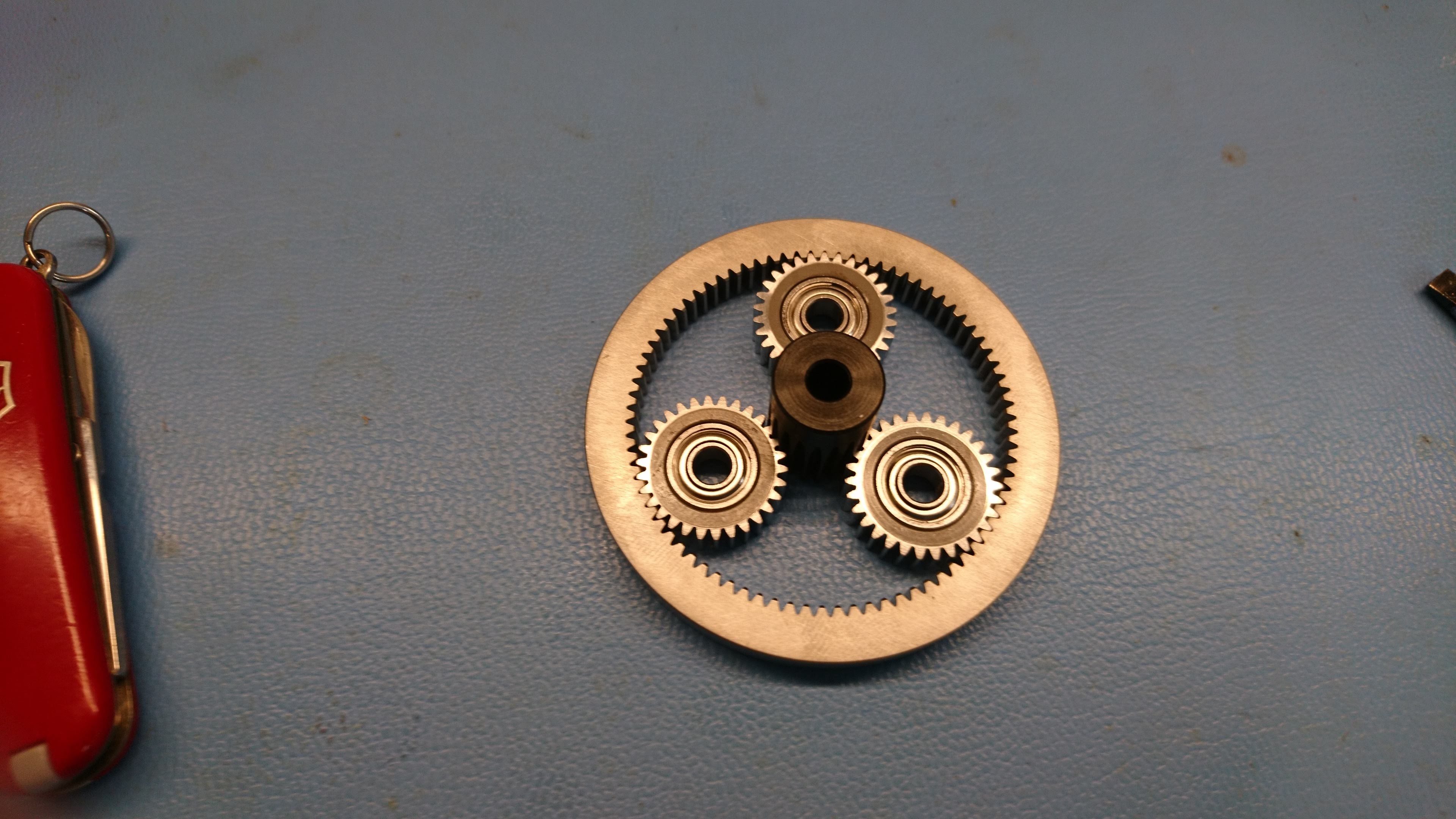 Some SDP-SI gears for the prototype