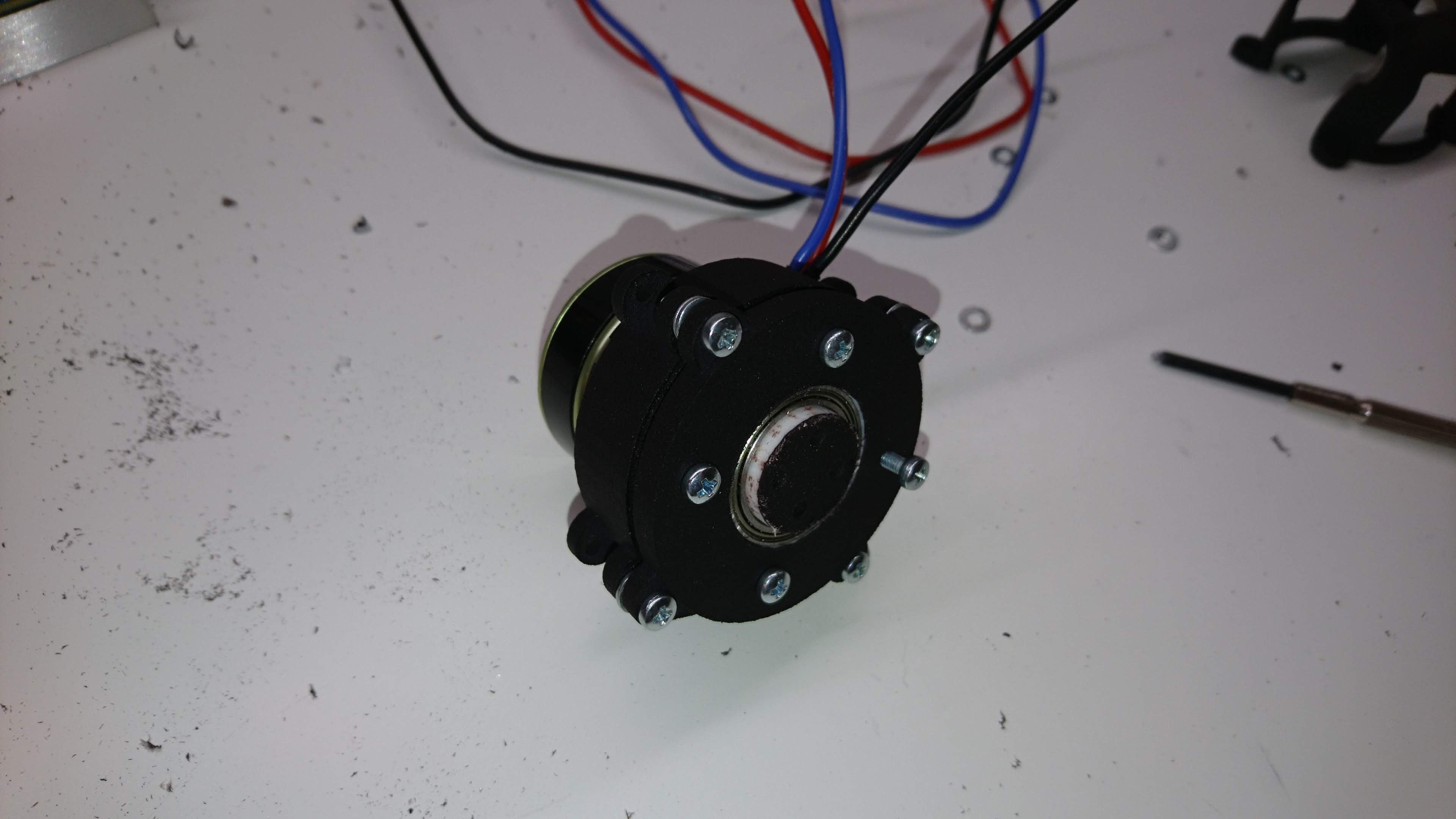 Final assembled gearbox