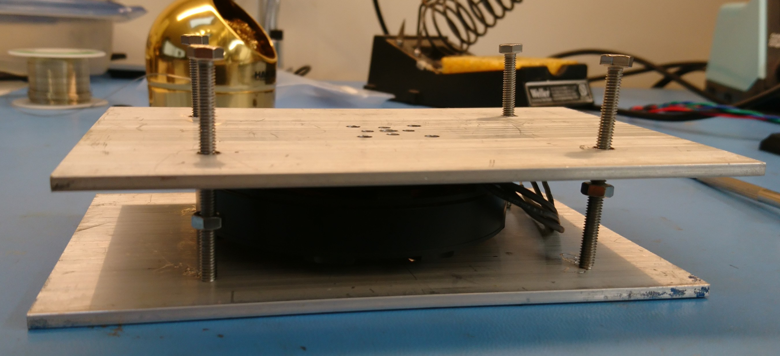 Motor in Removal Fixture