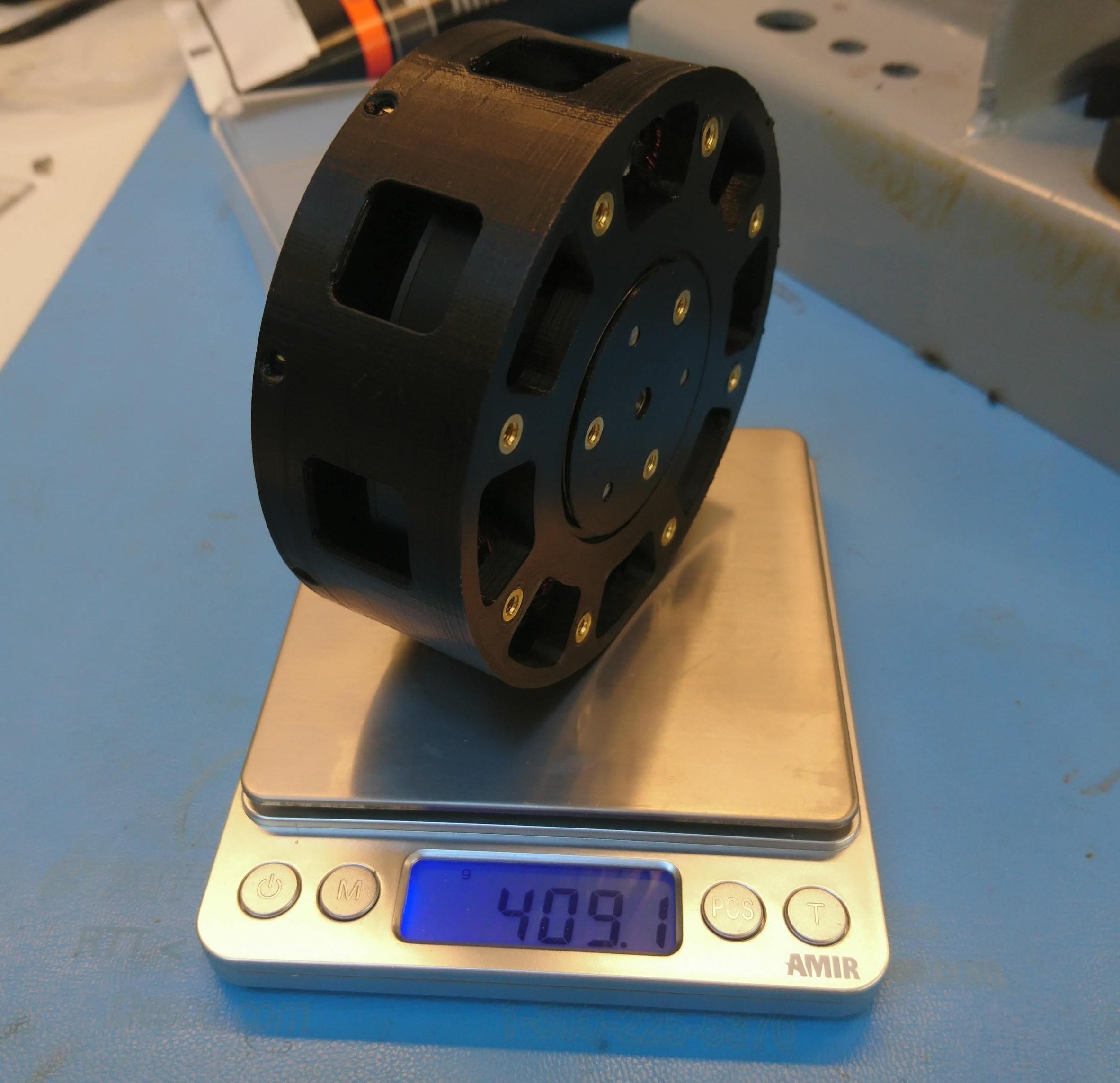 Gearbox plastic test article