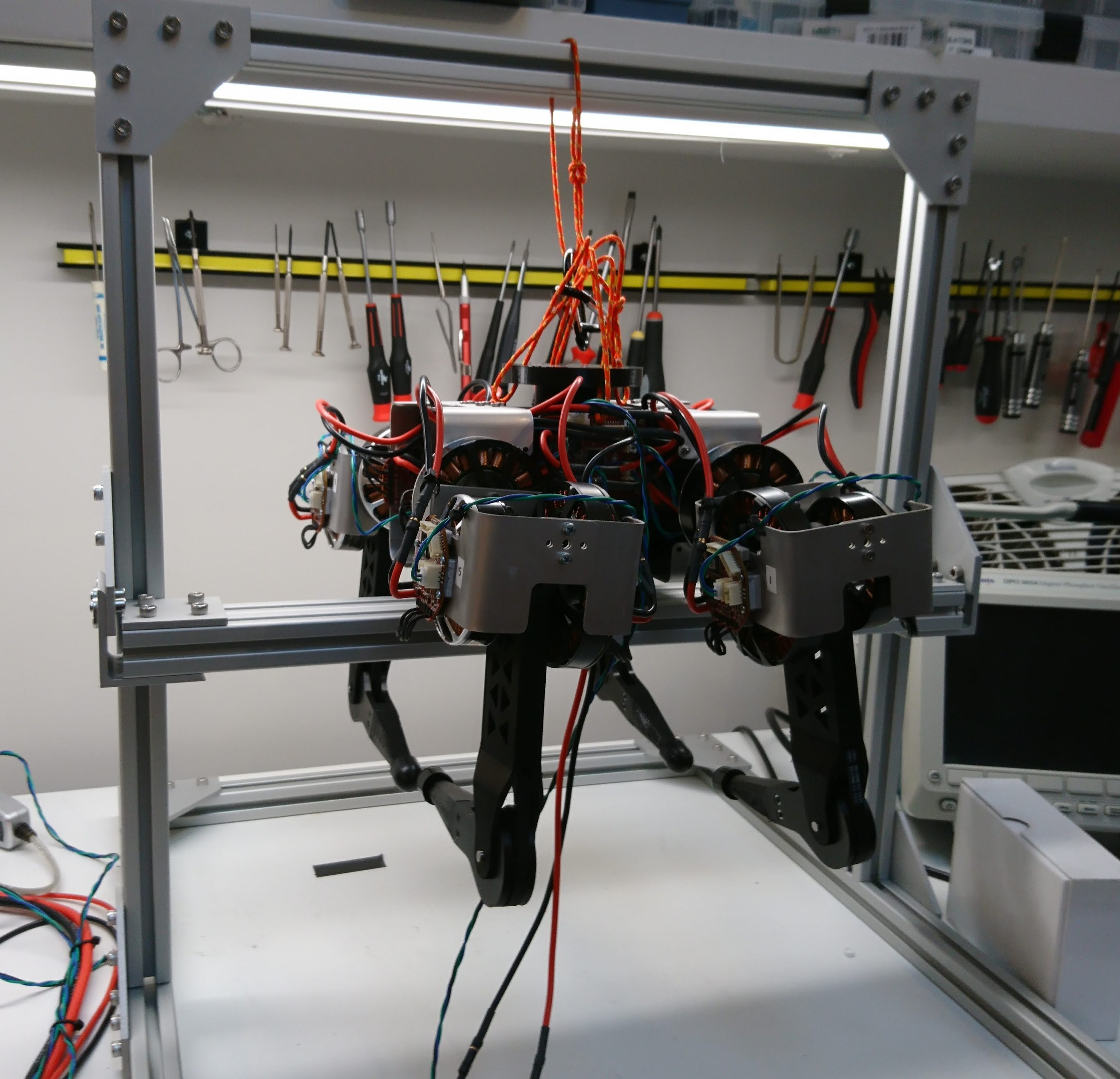 Resting on support beam