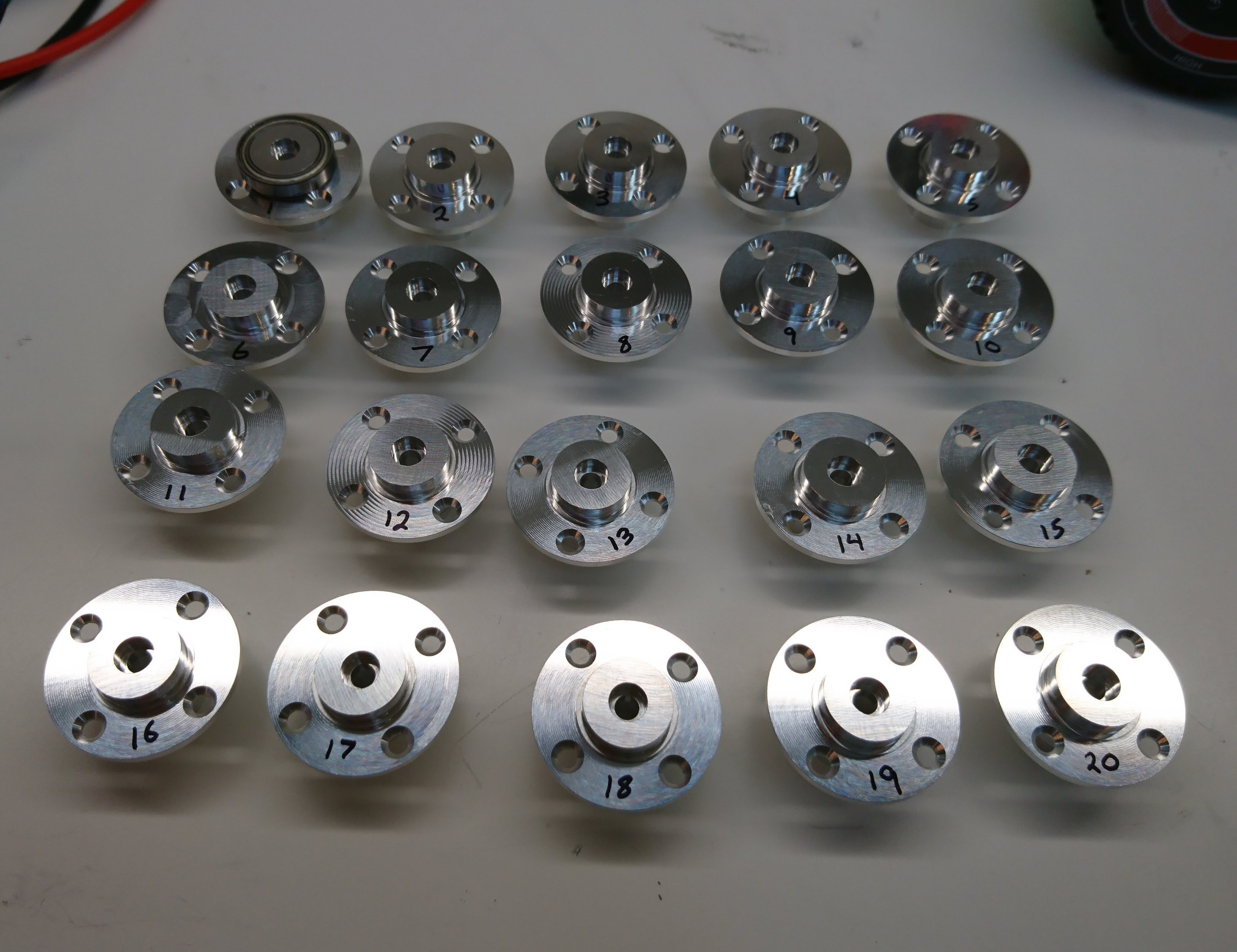 20x Sun gear holders