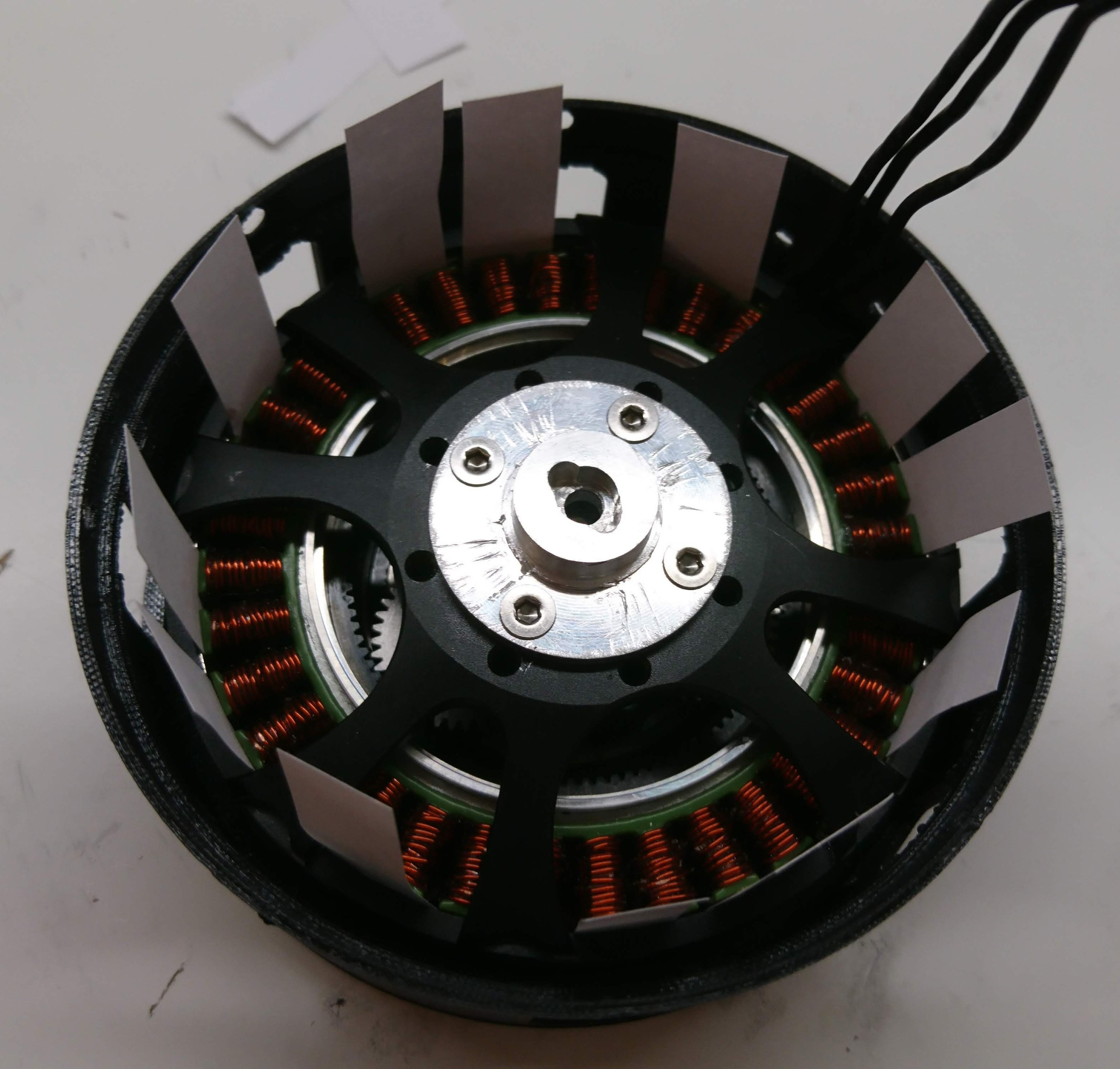 Rotor paper alignment