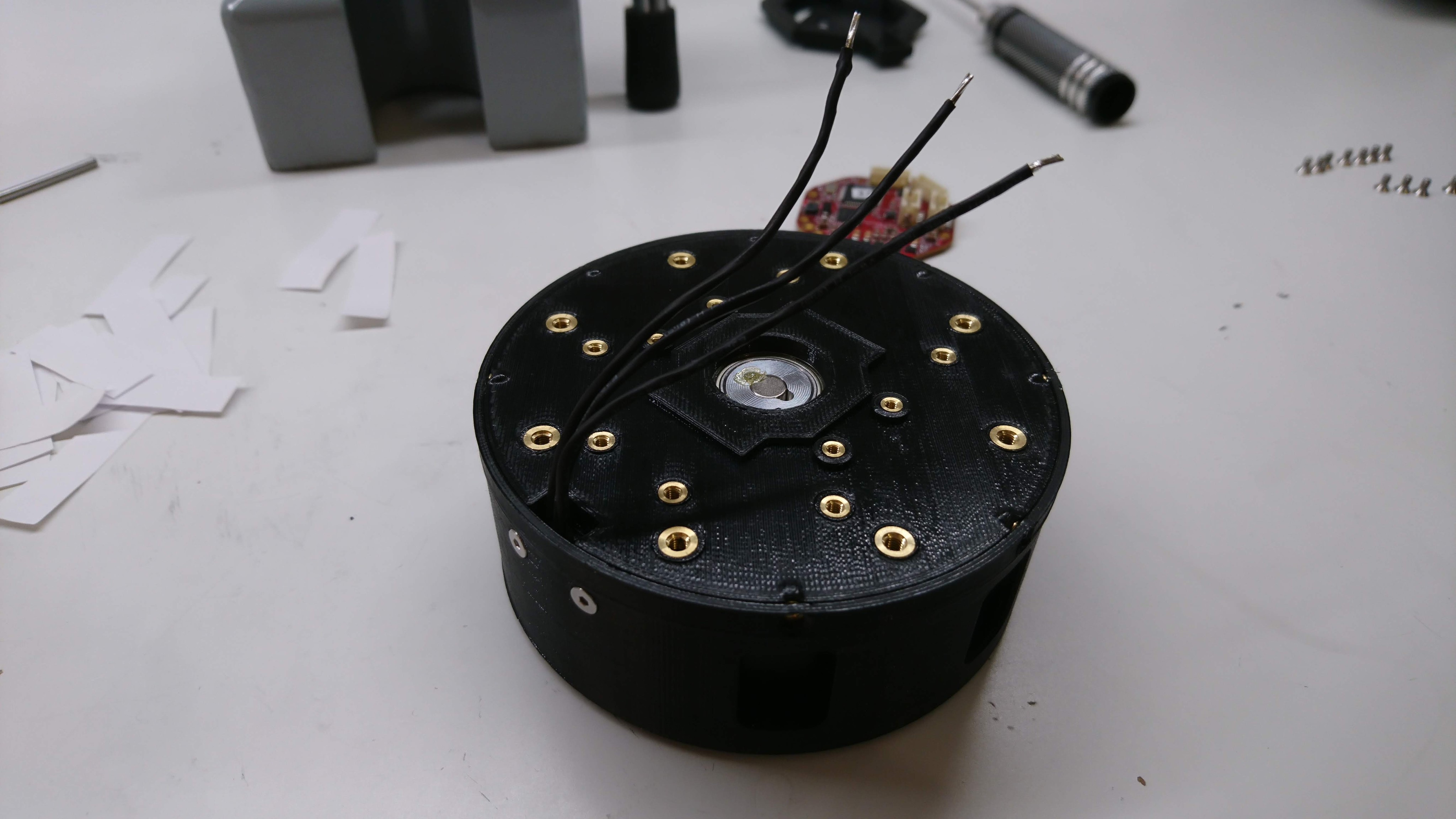 Back housing test fit