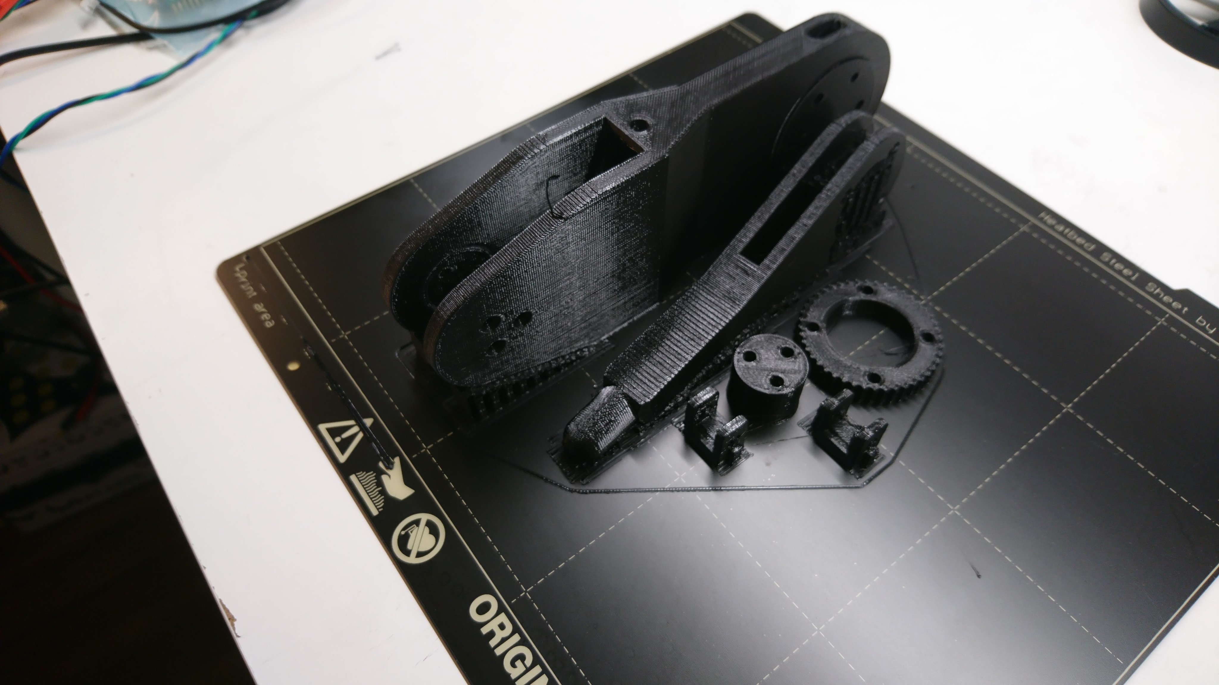 The first iteration hot off the press