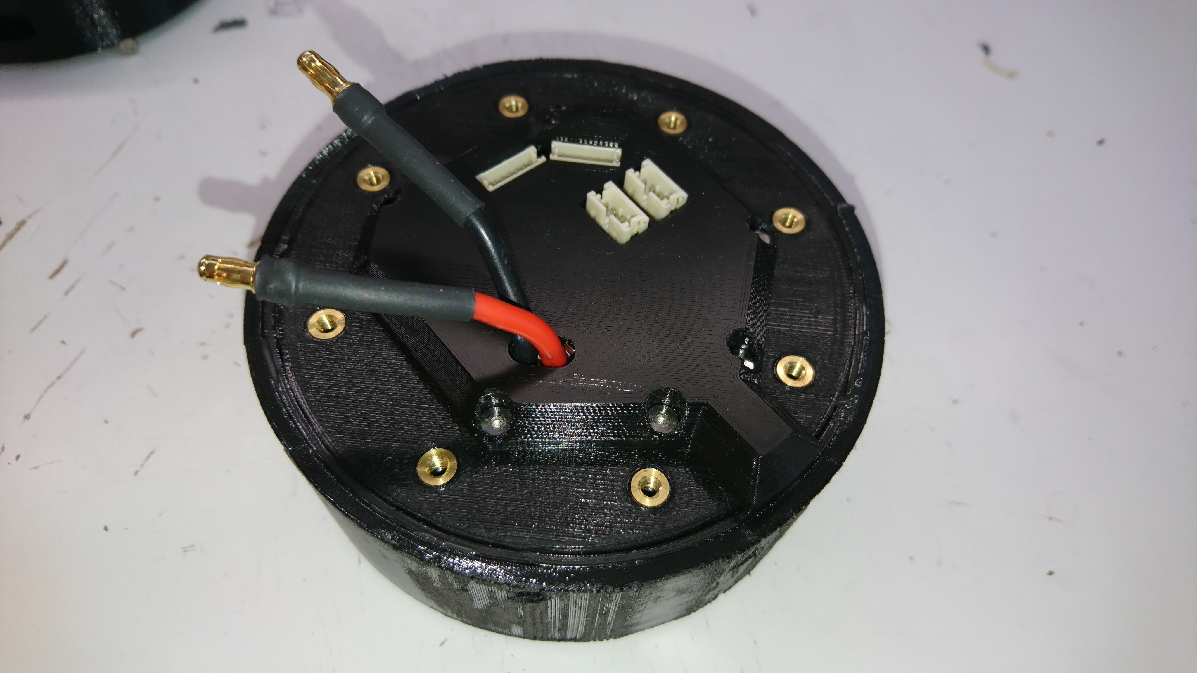 A reinforced motor