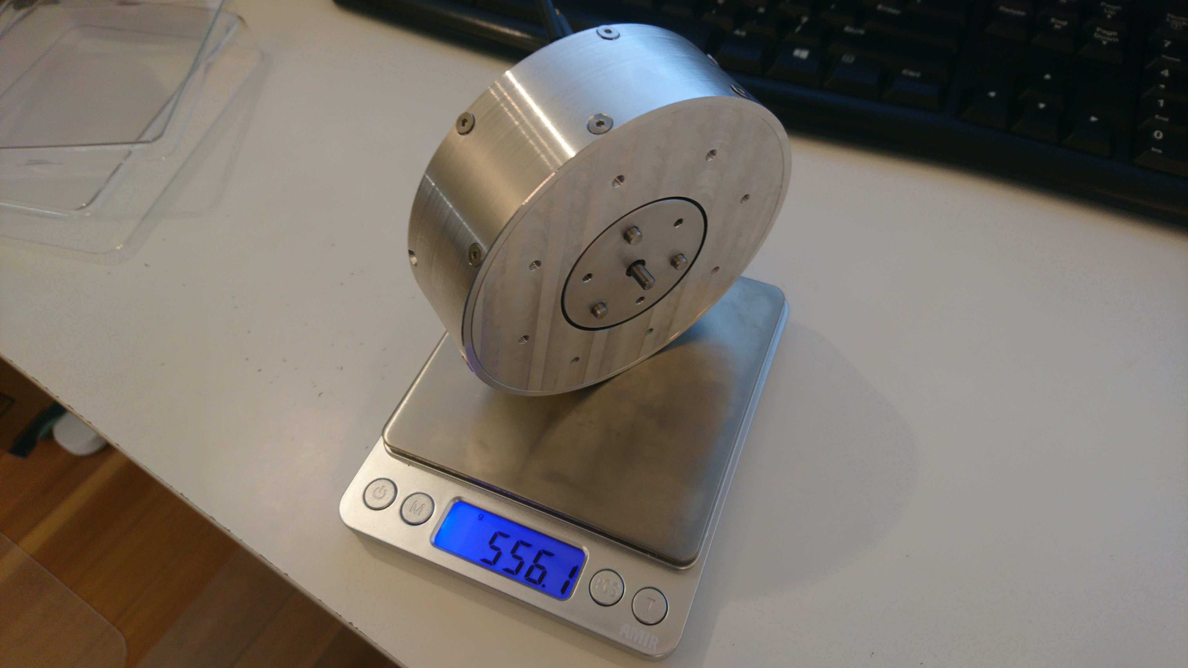 All put together… a bit on the heavy side for now