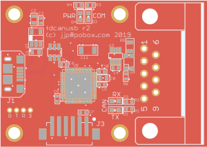 PCB render