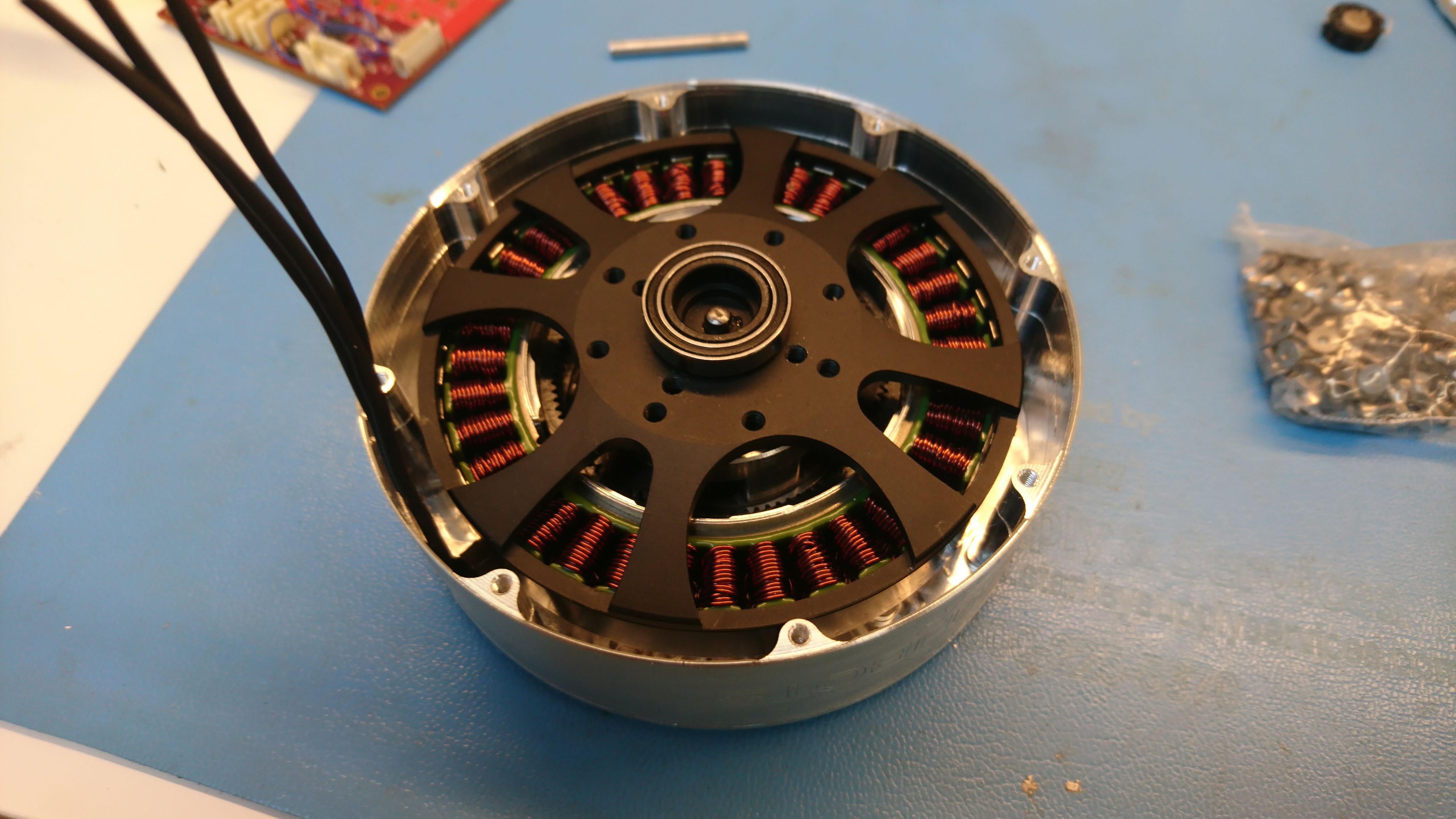 Rotor and outer housing