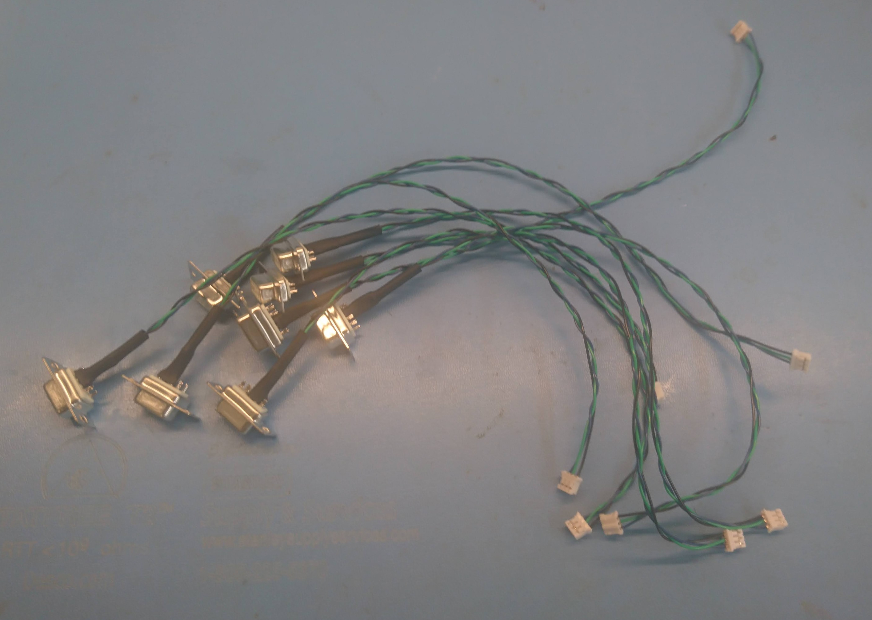 A bunch of CAN cables