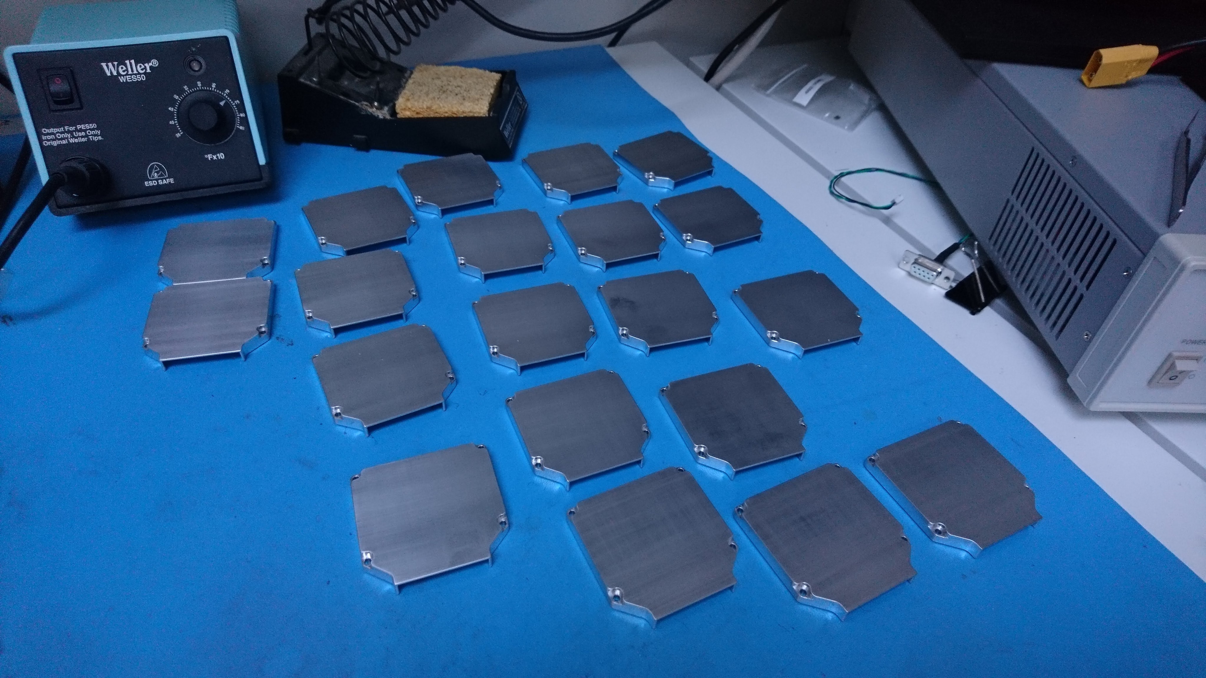 Back covers post-brushing