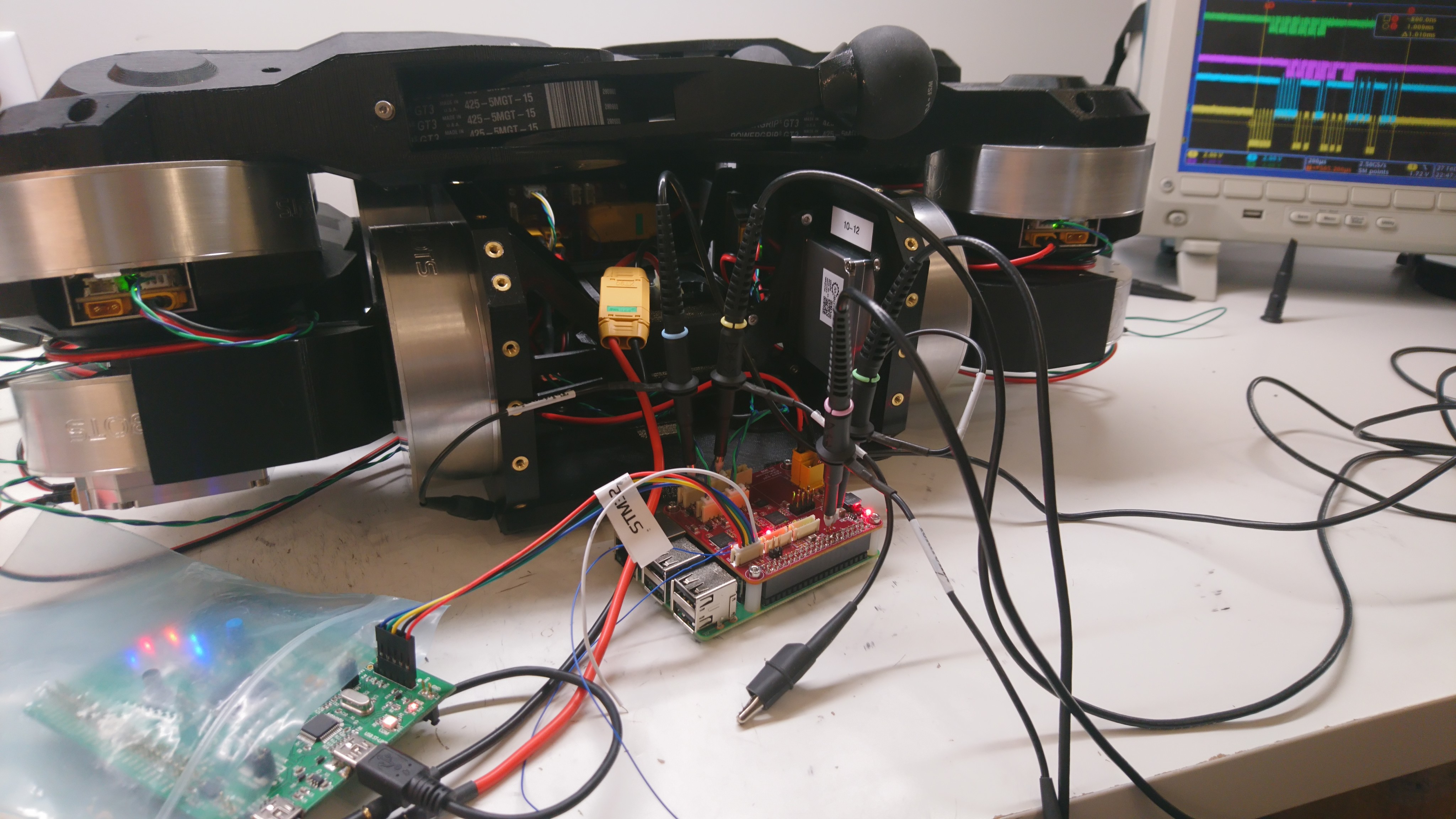 A lot of scope probes!